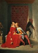 Jean Auguste Dominique Ingres Gianciotto Discovers Paolo and Francesca Germany oil painting artist